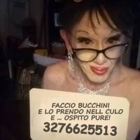 Travestito amatoriale pompinaro occasionale